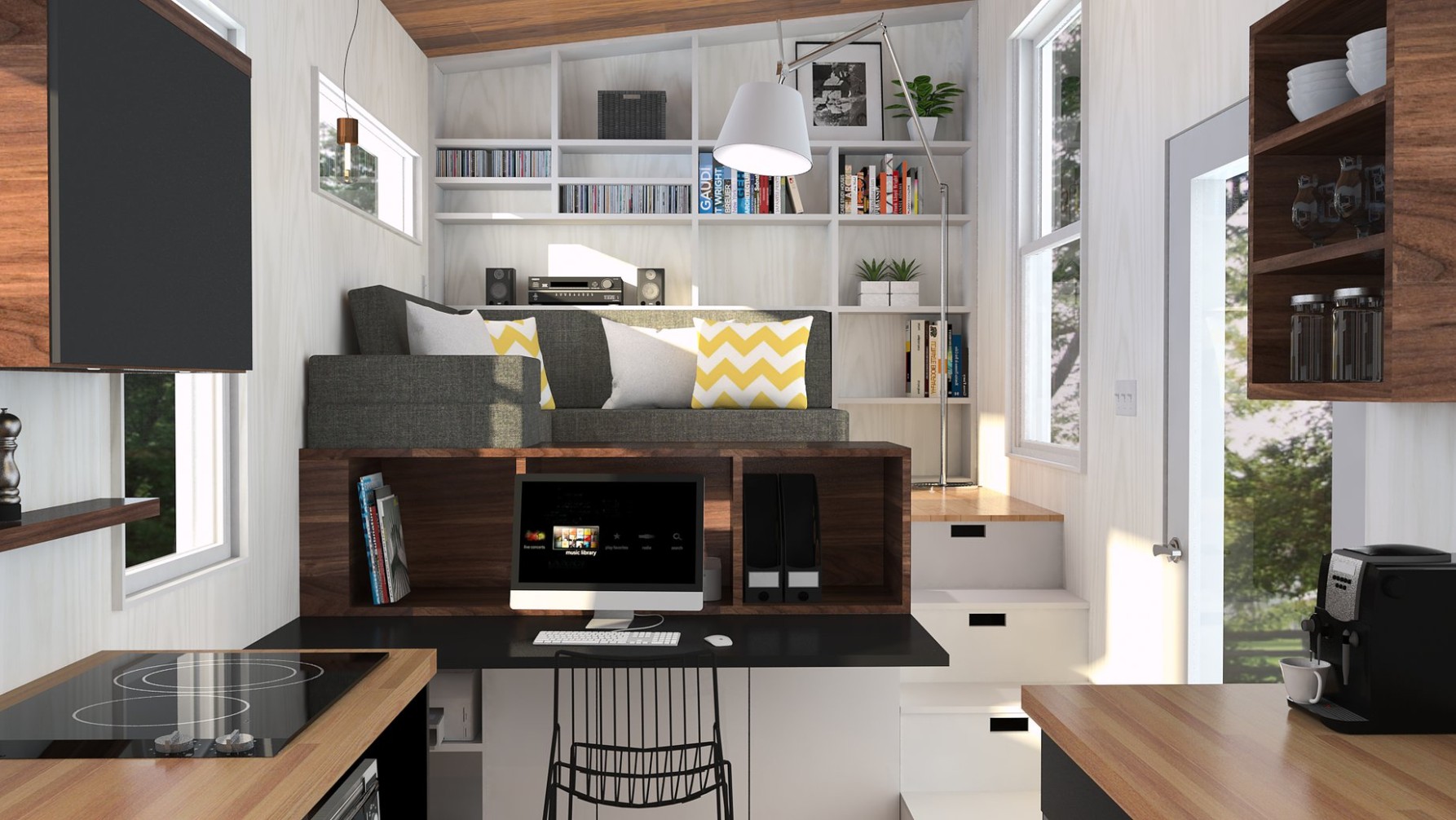 13 Brilliant Small Space Solutions Inspired by Tiny Homes - tiny home ideas